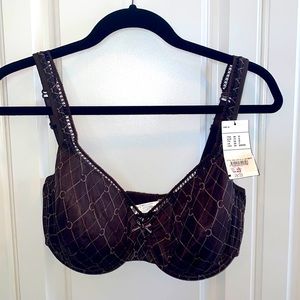 NWT Chantelle Sz 34 DDDD bra